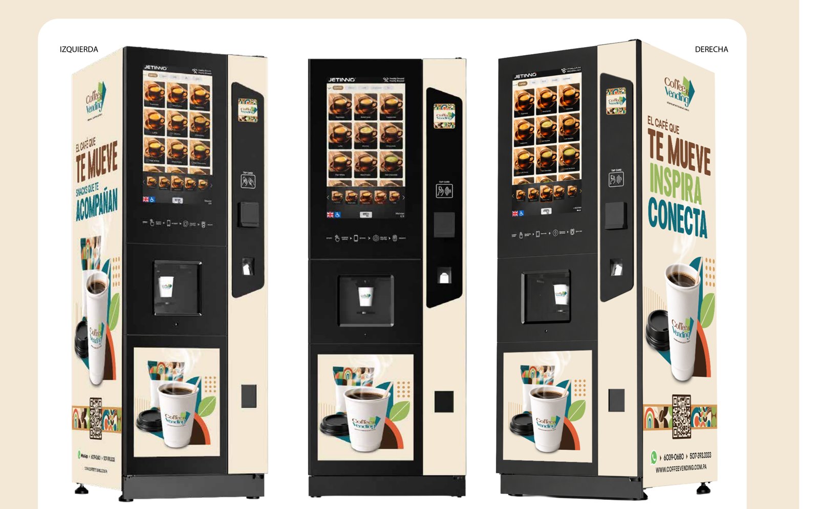 Máquinas de café automáticas Jetinno
