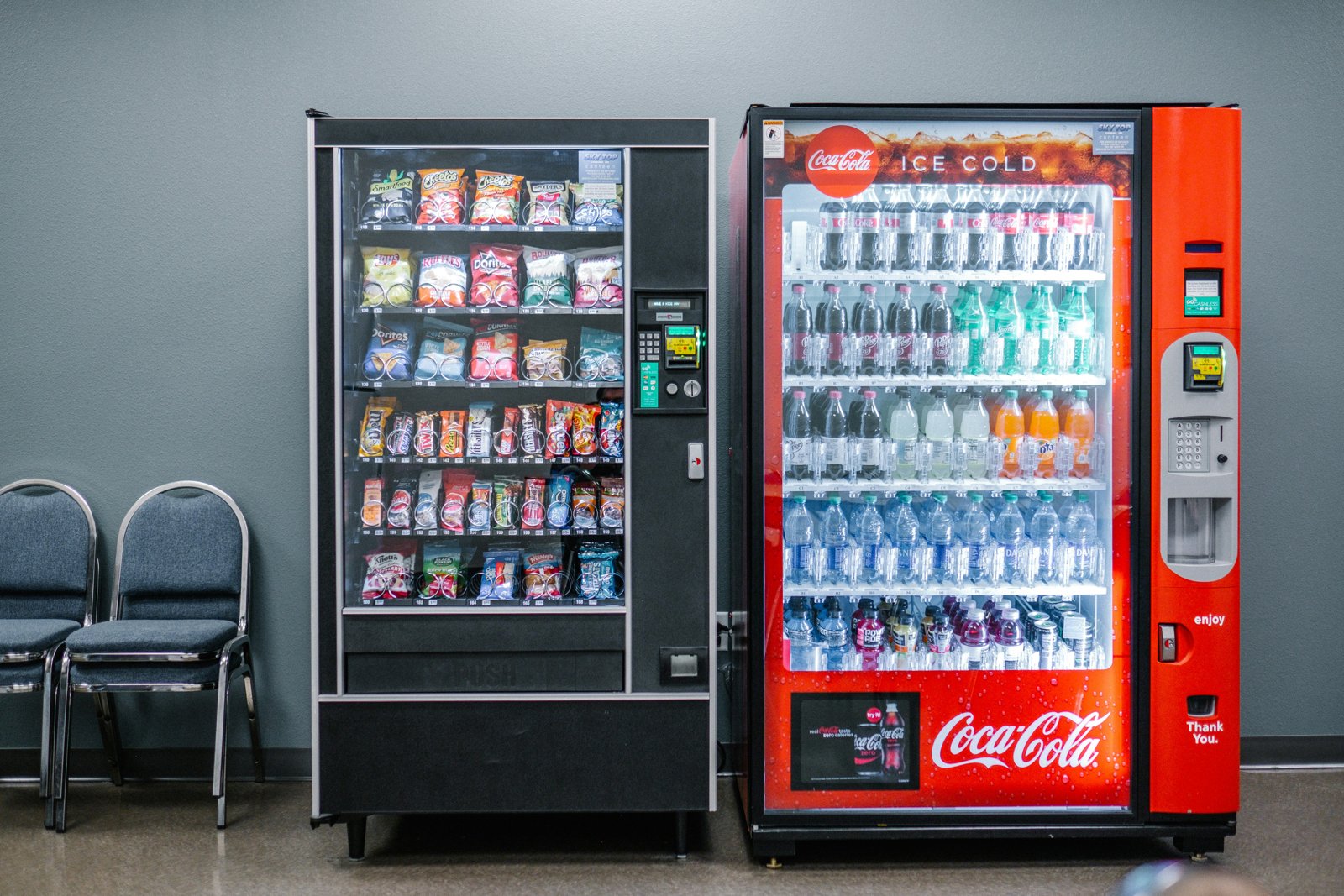 Máquina expendedora de bebidas Coca-Cola