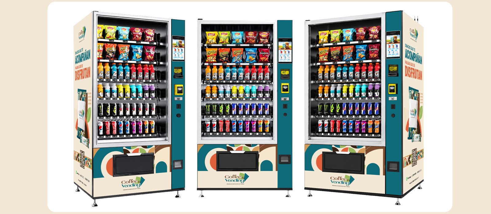 Máquinas de snacks TCN